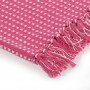 Manta a cuadros de algodón rosa 125x150 cm de , Mantas - Ref: Foro24-245333, Precio: 17,06 €, Descuento: %