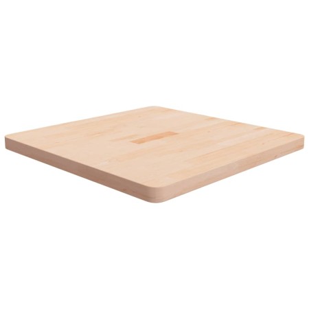 Square oak wood untreated table top 70x70x4 cm by , Table tops - Ref: Foro24-342945, Price: 126,24 €, Discount: %