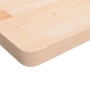 Square oak wood untreated table top 70x70x4 cm by , Table tops - Ref: Foro24-342945, Price: 126,24 €, Discount: %