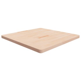 Square oak wood untreated table top 90x90x4 cm by , Table tops - Ref: Foro24-342947, Price: 194,99 €, Discount: %