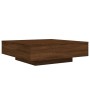 Engineered wood brown oak coffee table 100x100x31 cm by , Coffee table - Ref: Foro24-836601, Price: 112,55 €, Discount: %