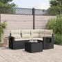 5-piece garden furniture set with black synthetic rattan cushions by , Garden sets - Ref: Foro24-3252453, Price: 349,54 €, Di...