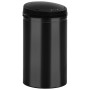 Trash can with automatic sensor 40L black carbon steel by vidaXL, Garbage cans and trash cans - Ref: Foro24-322699, Price: 84...