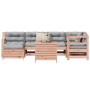 7-piece garden sofa set made of solid Douglas fir wood by , Garden sets - Ref: Foro24-3250970, Price: 483,47 €, Discount: %