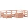 7-piece garden sofa set made of solid Douglas fir wood by , Garden sets - Ref: Foro24-3250970, Price: 483,47 €, Discount: %