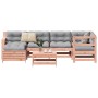 7-piece garden sofa set made of solid Douglas fir wood by , Garden sets - Ref: Foro24-3250918, Price: 432,99 €, Discount: %