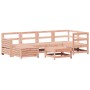 7-piece garden sofa set made of solid Douglas fir wood by , Garden sets - Ref: Foro24-3250918, Price: 432,99 €, Discount: %