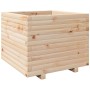 Massive Holzblumenkasten aus Kiefer 60x60x49,5 cm von , Töpfe und Pflanzgefäße - Ref: Foro24-3282519, Preis: 128,99 €, Rabatt: %