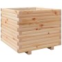 Massive Holzblumenkasten aus Kiefer 60x60x49,5 cm von , Töpfe und Pflanzgefäße - Ref: Foro24-3282519, Preis: 128,99 €, Rabatt: %