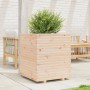 Solid pine wood planter 60x60x72 cm by , Pots and planters - Ref: Foro24-3282614, Price: 179,01 €, Discount: %