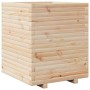 Jardinera madera maciza de pino 60x60x72 cm de , Maceteros y jardineras - Ref: Foro24-3282614, Precio: 179,01 €, Descuento: %