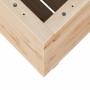 Solid pine wood planter 60x60x72 cm by , Pots and planters - Ref: Foro24-3282614, Price: 179,01 €, Discount: %