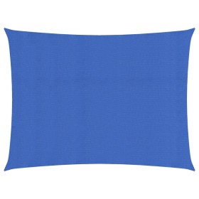 Rectangular blue HDPE sail shade 160 g/m² 3x4 m by , Umbrellas - Ref: Foro24-311512, Price: 30,99 €, Discount: %