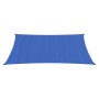 Rectangular blue HDPE sail shade 160 g/m² 4x6 m by , Umbrellas - Ref: Foro24-311519, Price: 49,04 €, Discount: %