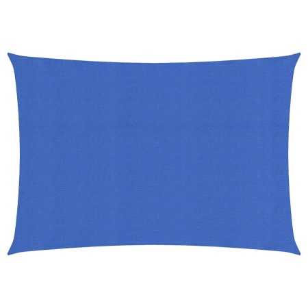 Rectangular blue HDPE sail shade 160 g/m² 6x8 m by , Umbrellas - Ref: Foro24-311525, Price: 85,53 €, Discount: %