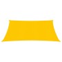 Square yellow HDPE sail shade 160 g/m² 4.5x4.5 m by , Umbrellas - Ref: Foro24-311552, Price: 43,22 €, Discount: %