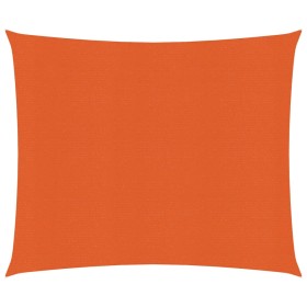 Toldo de vela cuadrado HDPE naranja 160 g/m² 4x4 m de , Sombrillas - Ref: Foro24-311661, Precio: 35,99 €, Descuento: %