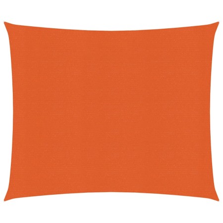 Toldo de vela cuadrado HDPE naranja 160 g/m² 4x4 m de , Sombrillas - Ref: Foro24-311661, Precio: 35,99 €, Descuento: %