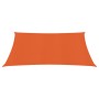 Toldo de vela cuadrado HDPE naranja 160 g/m² 4x4 m de , Sombrillas - Ref: Foro24-311661, Precio: 35,99 €, Descuento: %