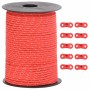 Wind rope with reflective strips and tensioners 50 m 3 mm by , Tent Accessories - Ref: Foro24-4008119, Price: 12,21 €, Discou...