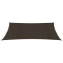 Brown HDPE sail shade 160 g/m² 5x8 m by , Umbrellas - Ref: Foro24-311798, Price: 71,64 €, Discount: %