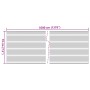 Privacy screens garden 2 pcs PVC gray stone 35x0.19 m by , fence panels - Ref: Foro24-3294933, Price: 61,20 €, Discount: %