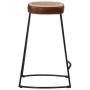 Taburetes de bar 2 uds marrón oscuro 41x29x62 cm de , Taburetes de cocina - Ref: Foro24-358926, Precio: 81,80 €, Descuento: %