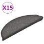 Stair tread mats 15 pcs dark gray 56x17x3 cm by vidaXL, Stair mats - Ref: Foro24-322368, Price: 44,99 €, Discount: %