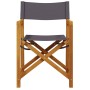 Dining chairs 2 units dark gray fabric by , Garden chairs - Ref: Foro24-365838, Price: 107,99 €, Discount: %