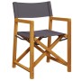 Dining chairs 2 units dark gray fabric by , Garden chairs - Ref: Foro24-365838, Price: 107,99 €, Discount: %