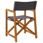 Dining chairs 2 units dark gray fabric by , Garden chairs - Ref: Foro24-365838, Price: 107,99 €, Discount: %