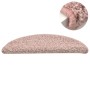 Stair tread mats 15 pcs light pink 65x21x4 cm by vidaXL, Stair mats - Ref: Foro24-322377, Price: 90,91 €, Discount: %