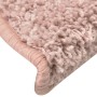 Stair tread mats 15 pcs light pink 65x21x4 cm by vidaXL, Stair mats - Ref: Foro24-322377, Price: 90,91 €, Discount: %