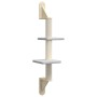 Light gray wall-mounted scratching post for cats, 108 cm by , Cat furniture - Ref: Foro24-172411, Price: 24,19 €, Discount: %