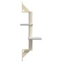 Light gray wall-mounted scratching post for cats, 108 cm by , Cat furniture - Ref: Foro24-172411, Price: 24,19 €, Discount: %