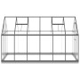 Greenhouse with anthracite aluminum base frame 334x169x202 cm by , Greenhouses - Ref: Foro24-3266331, Price: 644,99 €, Discou...