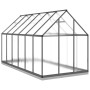 Greenhouse with anthracite aluminum base frame 334x169x202 cm by , Greenhouses - Ref: Foro24-3266331, Price: 644,99 €, Discou...