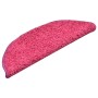 Stair tread mats 15 pcs pink 56x17x3 cm by vidaXL, Stair mats - Ref: Foro24-322380, Price: 78,59 €, Discount: %