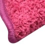 Stair tread mats 15 pcs pink 56x17x3 cm by vidaXL, Stair mats - Ref: Foro24-322380, Price: 78,59 €, Discount: %