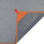 Manta de picnic con piquetas gris y naranja 205x155 cm de , Camping y senderismo - Ref: Foro24-4004202, Precio: 16,84 €, Desc...