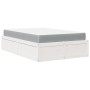 Bed with solid white pine wood mattress 140x190 cm by , Beds and slatted bases - Ref: Foro24-3281947, Price: 374,87 €, Discou...