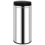 Trash can with automatic sensor 80 L stainless steel by vidaXL, Garbage cans and trash cans - Ref: Foro24-322697, Price: 142,...