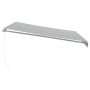 Toldo retráctil manual con luz LED antracita y blanco 400x350cm de , Toldos - Ref: Foro24-3215793, Precio: 371,16 €, Descuent...