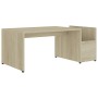 Plywood oak-colored coffee table 90x45x35 cm by , Coffee table - Ref: Foro24-802924, Price: 35,99 €, Discount: %