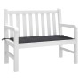 Garden bench cushion in black Oxford fabric 100x50x3 cm by , Cushions for chairs and sofas - Ref: Foro24-47617, Price: 21,99 ...