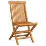 Garden chairs 6 units bright green cushions teak wood by , Garden chairs - Ref: Foro24-3065616, Price: 389,98 €, Discount: %