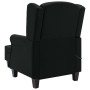 Sillón de masaje con reposapiés tela negro de vidaXL, Sillones de masaje eléctricos - Ref: Foro24-320163, Precio: 288,61 €, D...