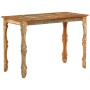 Mesa de comedor madera maciza reciclada 110x52x76 cm de , Mesas de cocina y de comedor - Ref: Foro24-354996, Precio: 184,33 €...