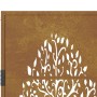 Corten steel garden gate with tree design 105x80 cm by , garden gates - Ref: Foro24-153160, Price: 162,10 €, Discount: %