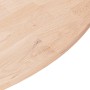 Superficie de mesa redonda madera de roble sin tratar Ø80x1,5cm de , Tableros para mesas - Ref: Foro24-342898, Precio: 84,68 ...